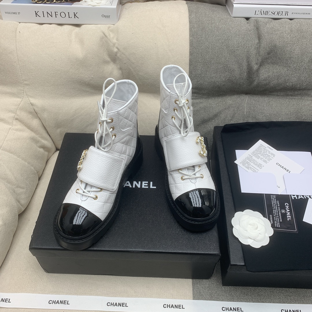 TOP CHANEL Popular Short Boots For Autumn And Winter - 4 Colour