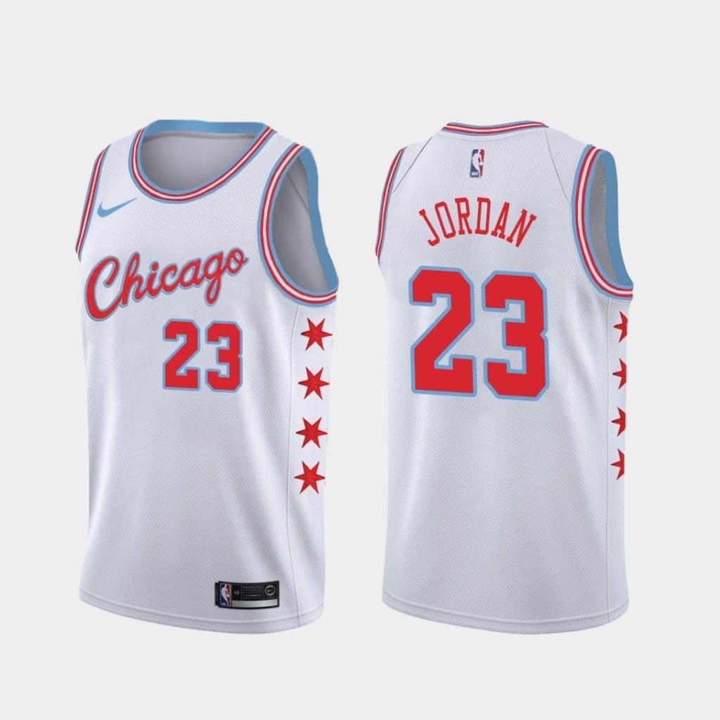Michael Jordan Chicago Bulls City Edition Jersey