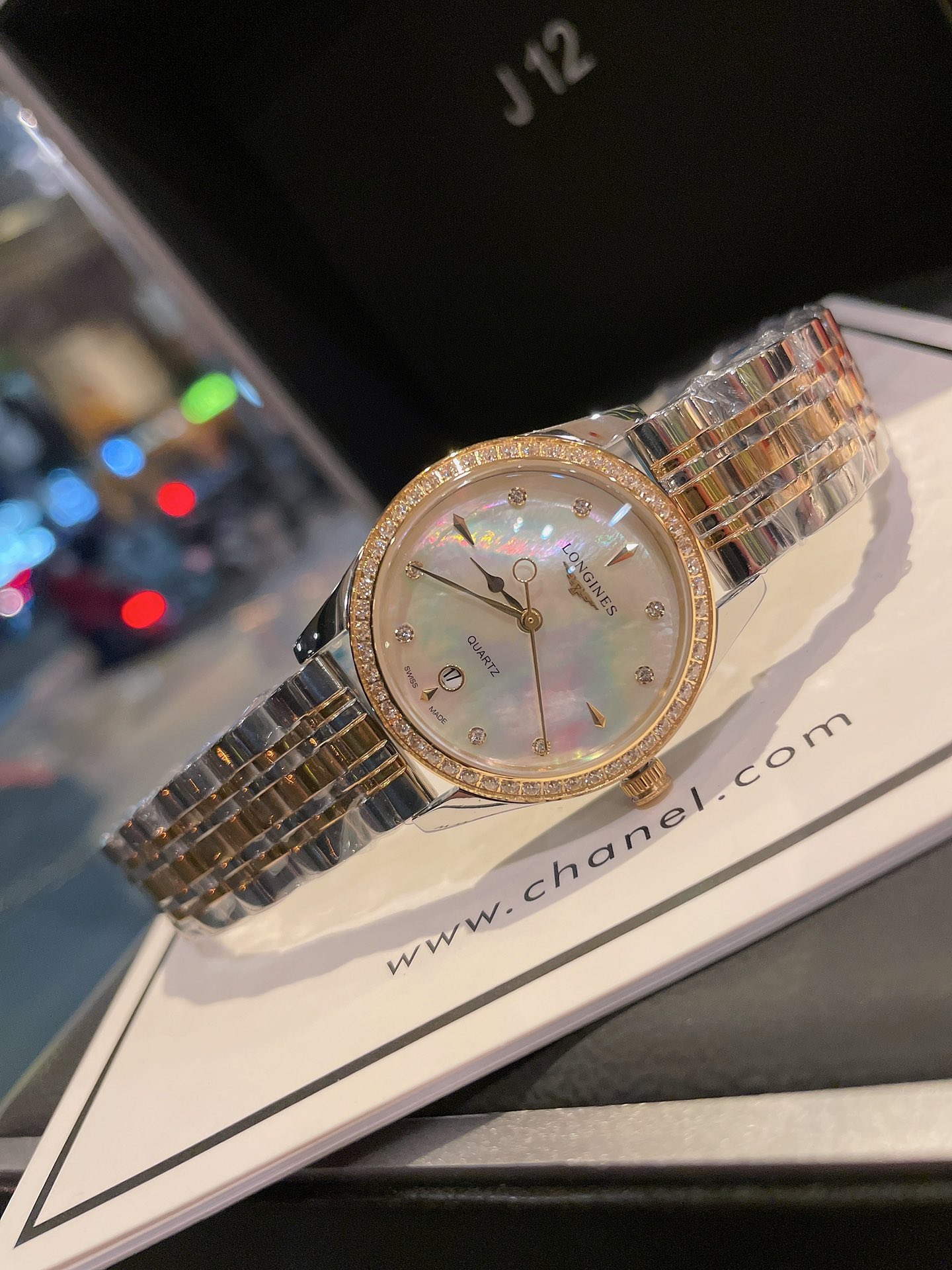 TOP LONGINES Conquest Classic Quartz Watch