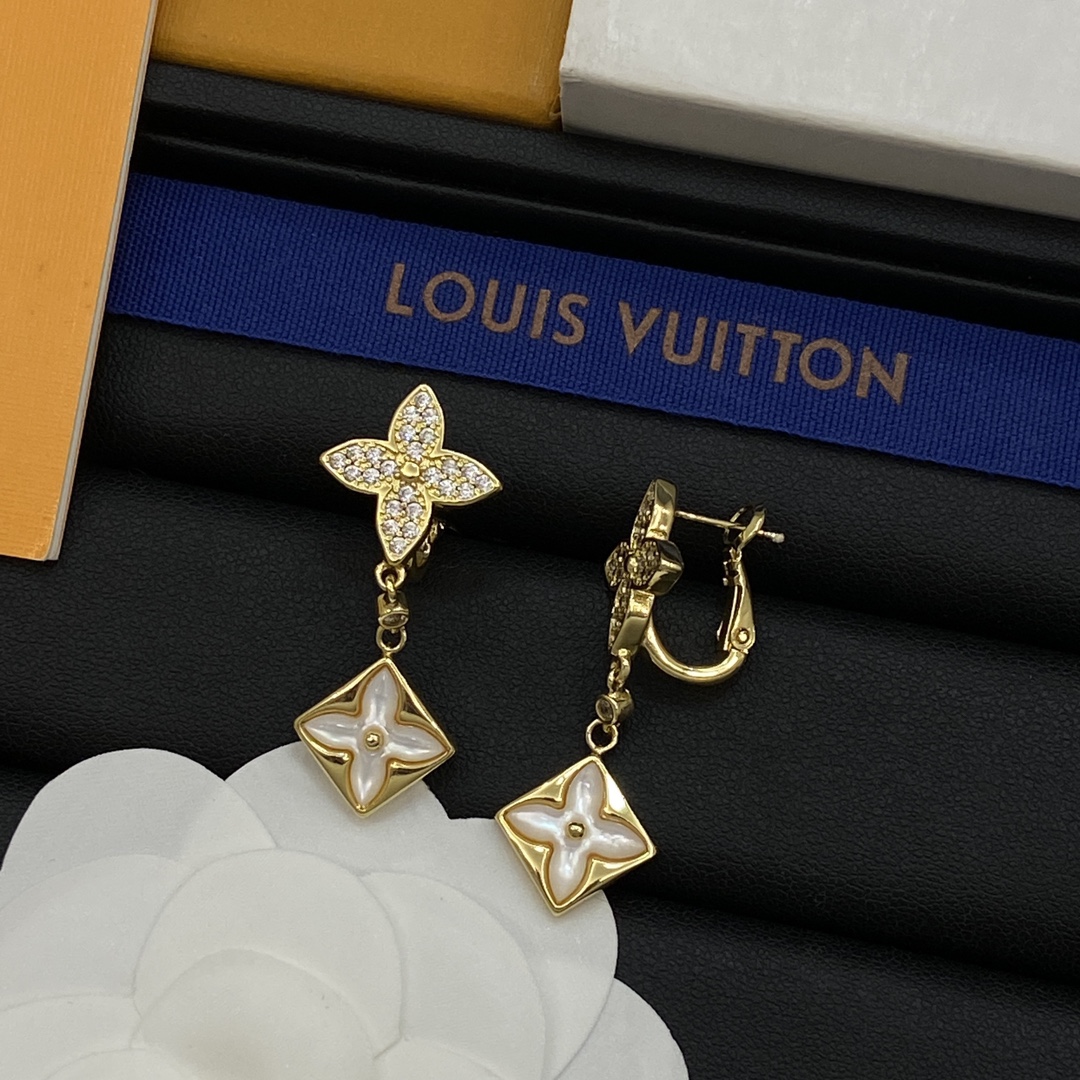 TOP Louis Vuitton LV Earrings - 2 Color
