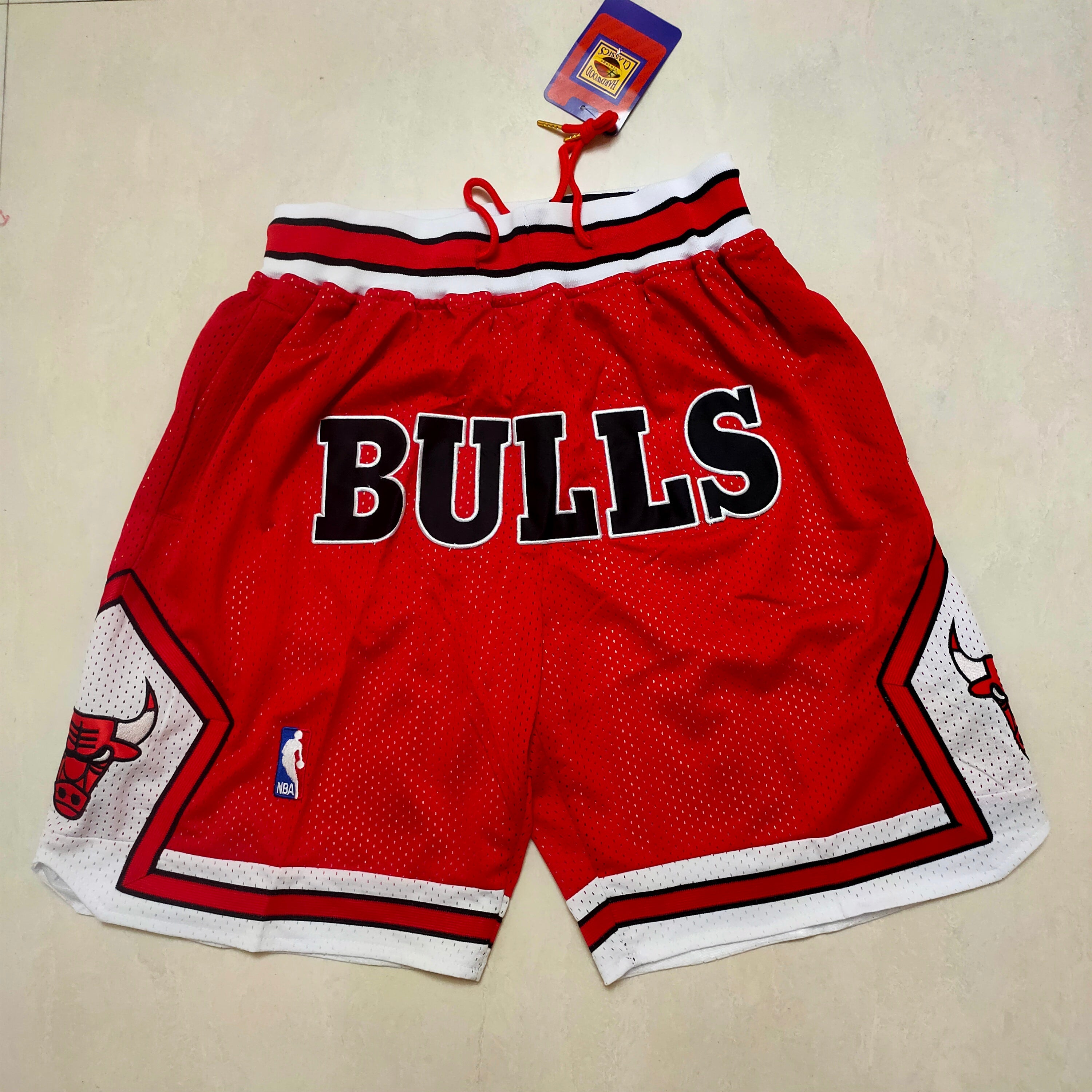 Chicago Bulls Red Juston Retro Pants