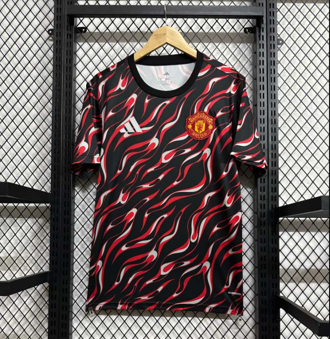 2025/2026 Manchester United Special Edition Red and black Football Shirt 1:1 Thai Quality