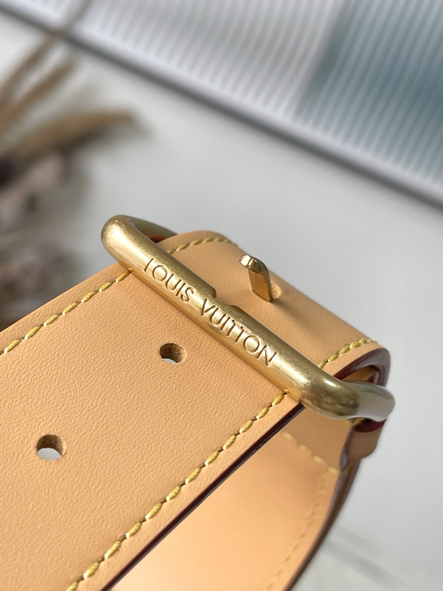 TOP Louis Vuitton LV Damier Monogram Reverse Rush Bag 30x15x8cm - Brown