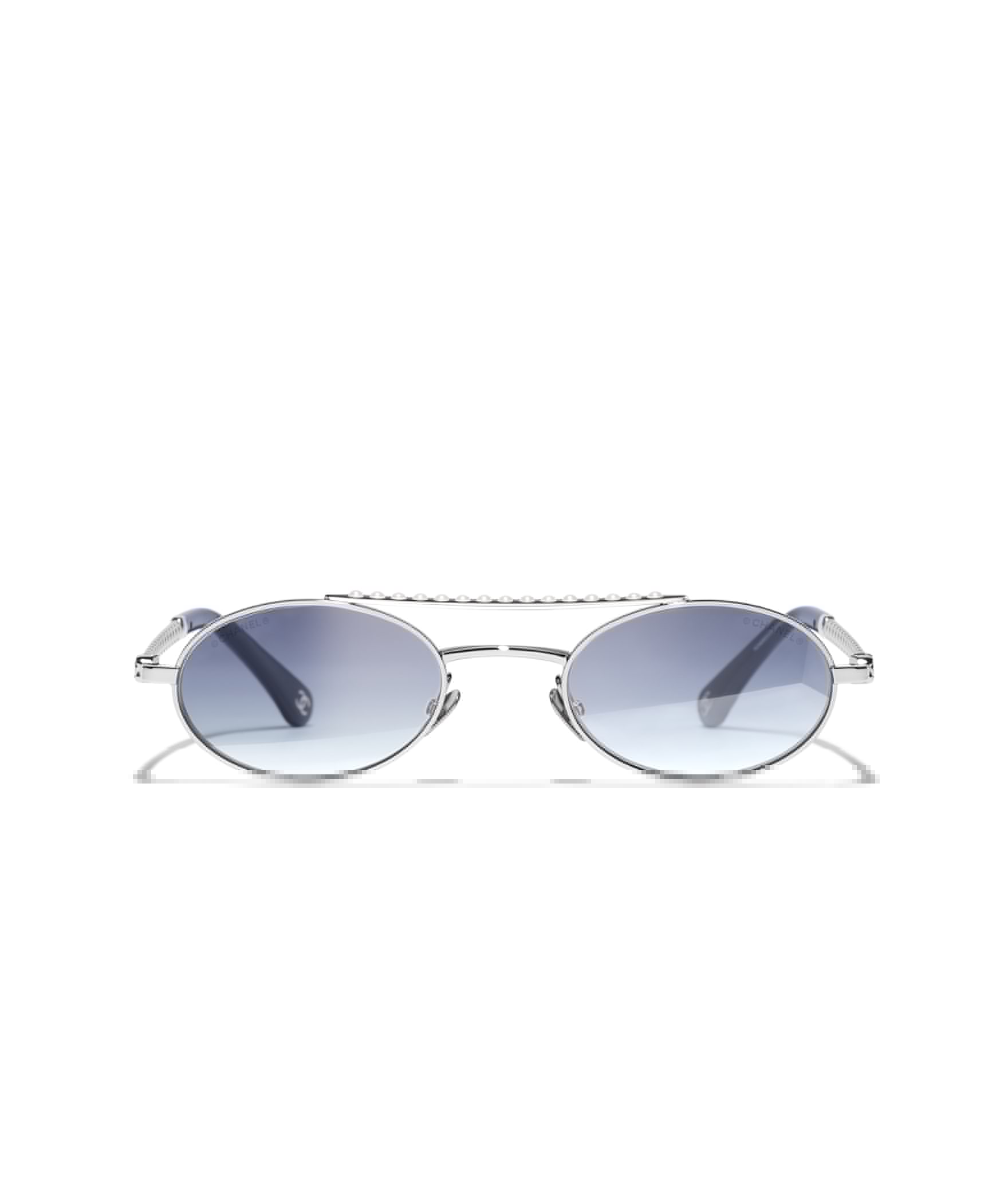 CHANEL Oval Sunglasses A71776X08223L