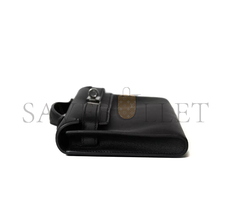 HERMÈS KELLY CUT POCHETTE SWIFT BLACK (31*13*2.5cm)