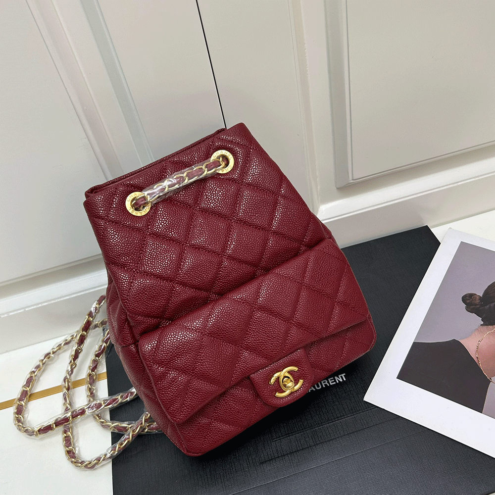 Chanel   Cowhide Bucket Bag （Replica）