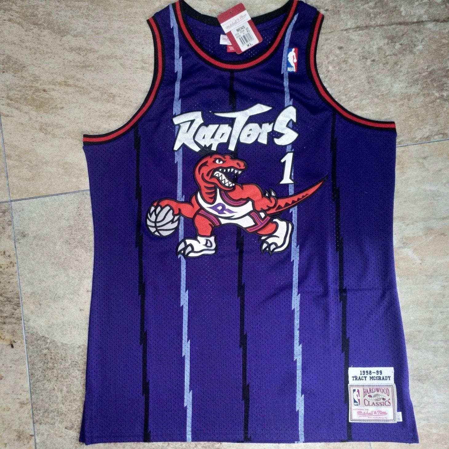 Tracy McGrady Toronto Raptors Throwback Jersey