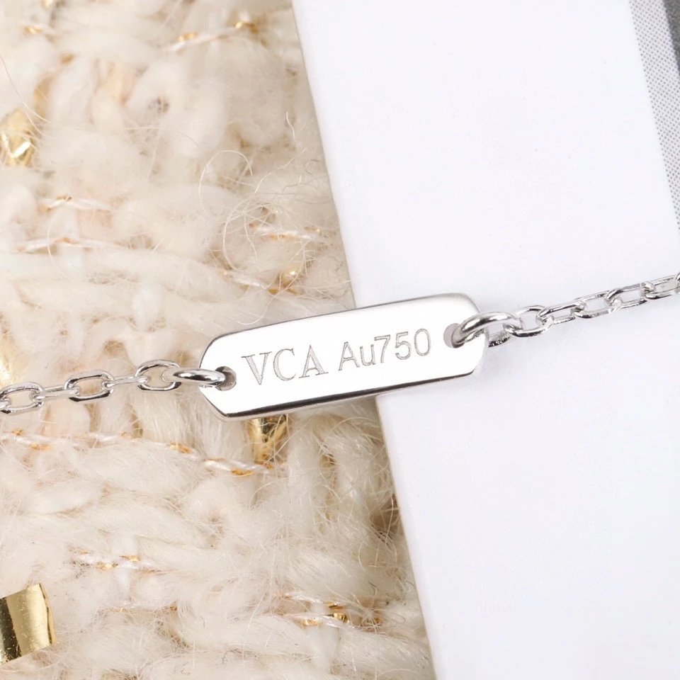 Van Cleef&Arpels VCA turquoise butterfly Necklace