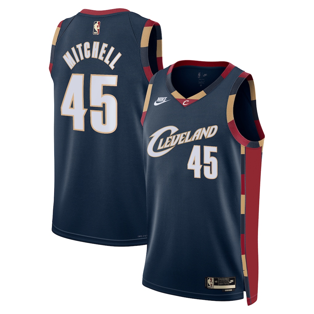 Cleveland Cavaliers Donovan Mitchell 25/26 Classic Edition Jersey - Navy