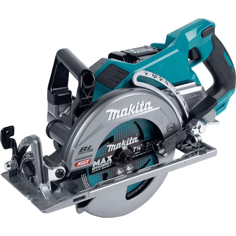 GSR01M1 40V MAX XGT 7-1/4 Brushless Rear Handle Circular Saw Kit w/4.0 Ah