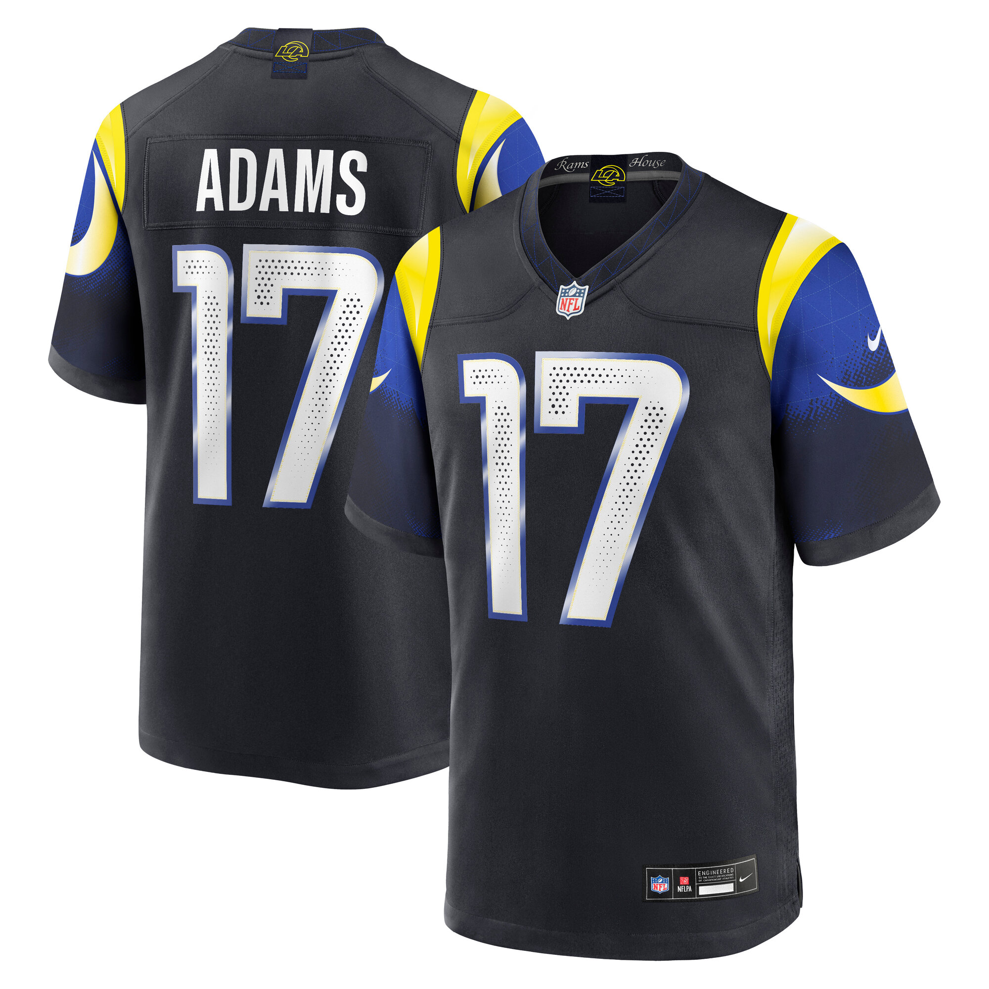 Men's Davante Adams Los Angeles Rams 2025 Rivalries Collection Game Jersey