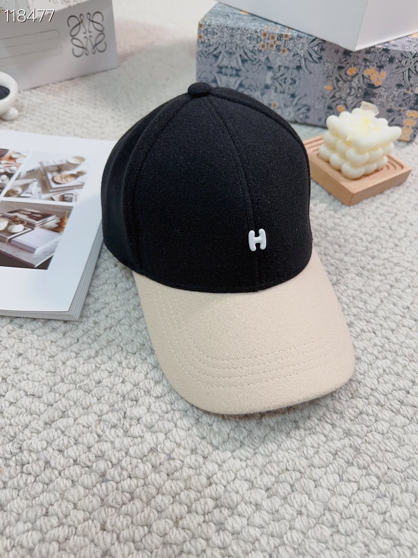 TOP HERMES Couple Model Adjustable Baseball Cap - 4 Colour