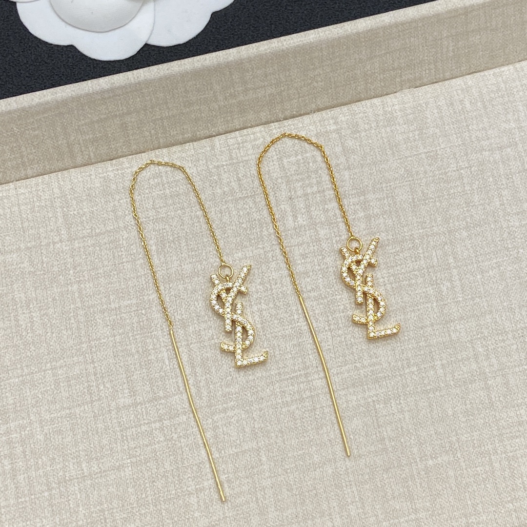TOP Yves Saint Laurent YSL Earrings - 2 Colors