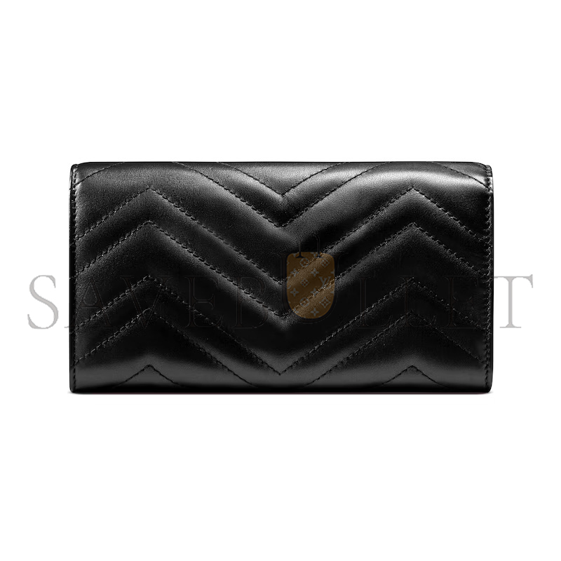 GUCCI GG MARMONT CONTINENTAL WALLET 443436 (19*10*3.5cm)