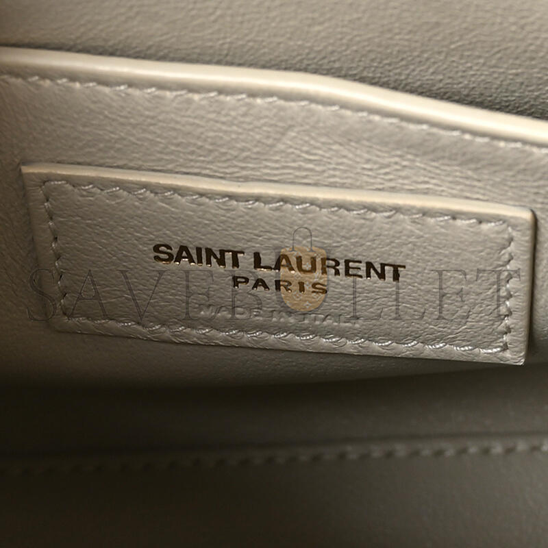 YSL MANHATTAN NANO TOTE BLACK IN SMOOTH LEATHER 5937411471590 (21*16*9cm)