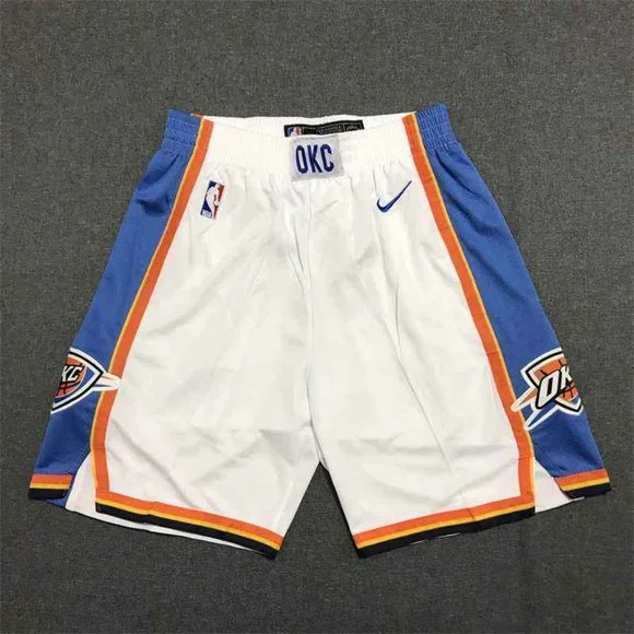 Oklahoma City Thunder Icon Edition Swingman Shorts White