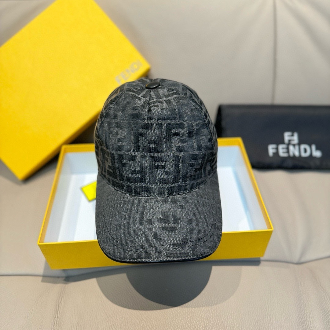 TOP FENDI Classic Original Baseball Hat - 2 Color