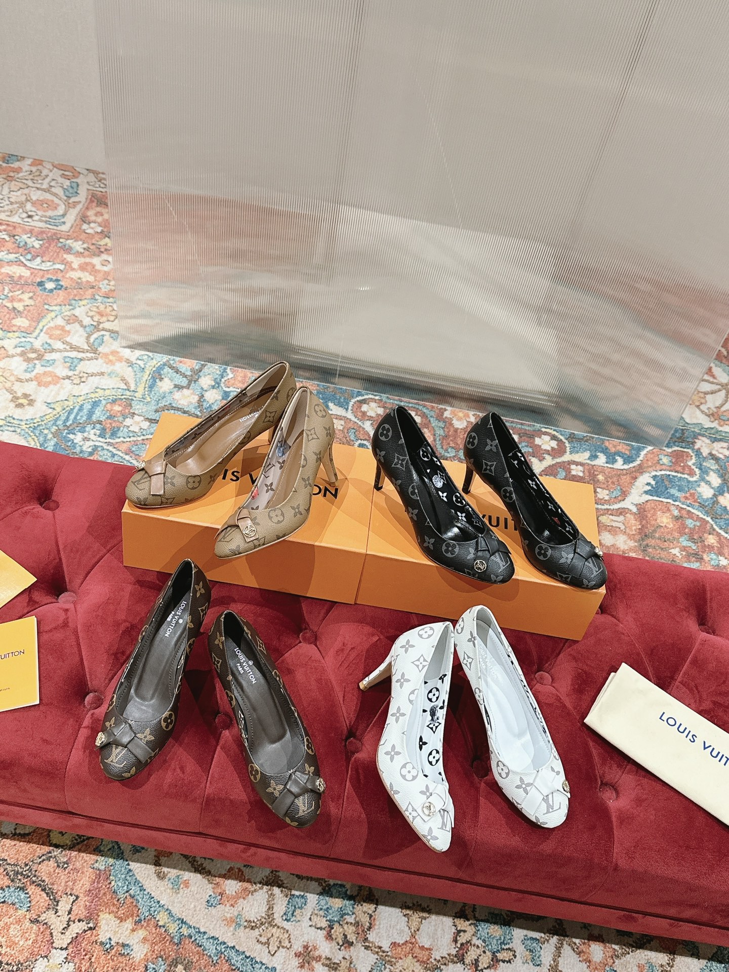 TOP Louis Vuitton LV Urban Twist Pumps - 4 Color