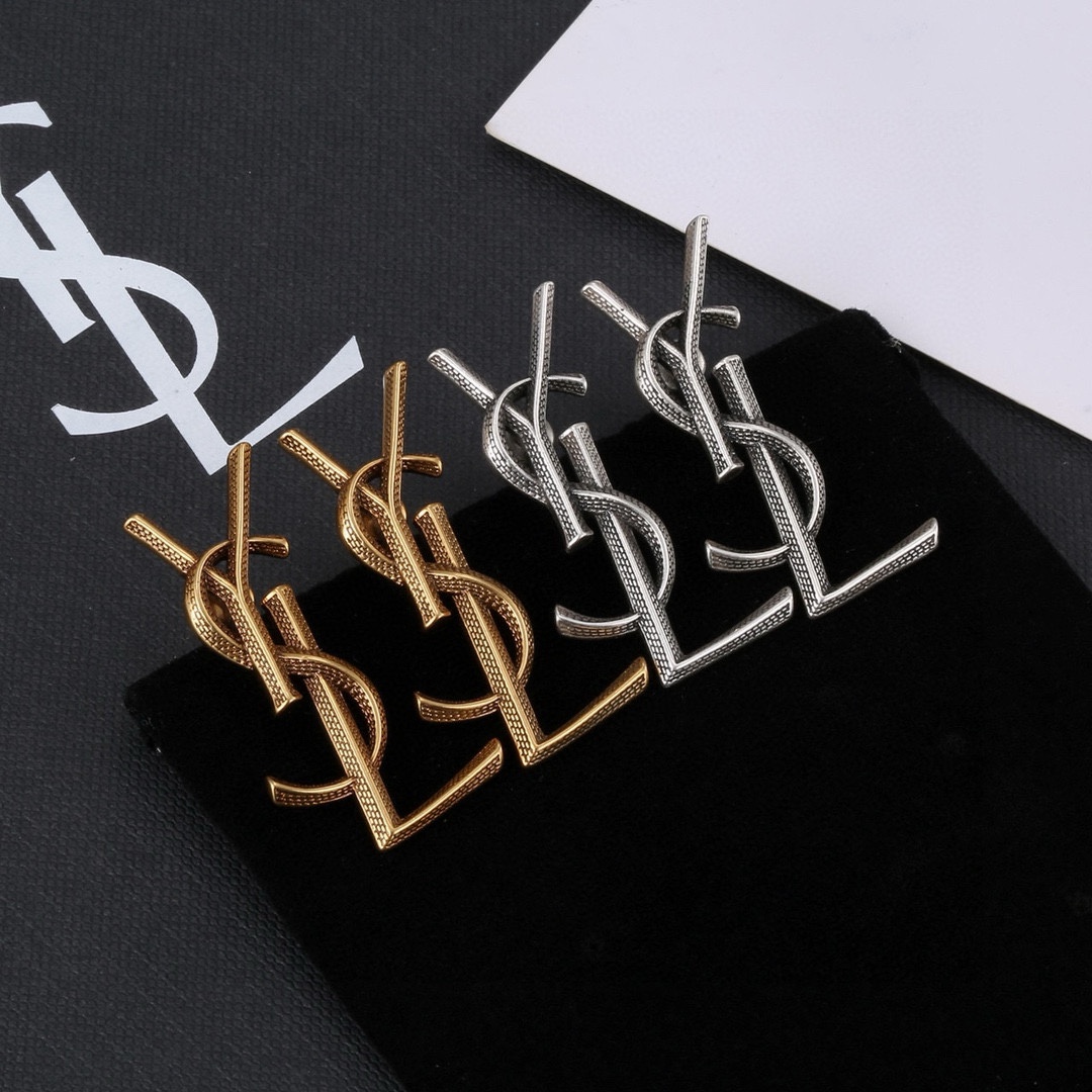 TOP Yves Saint Laurent YSL Earrings - 2 Colors