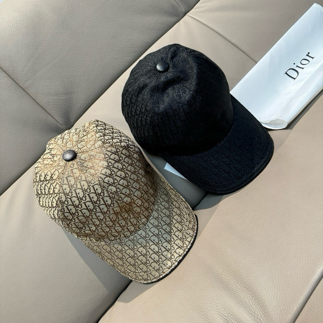 TOP Christian Dior Baseball Hat - 2 Colors