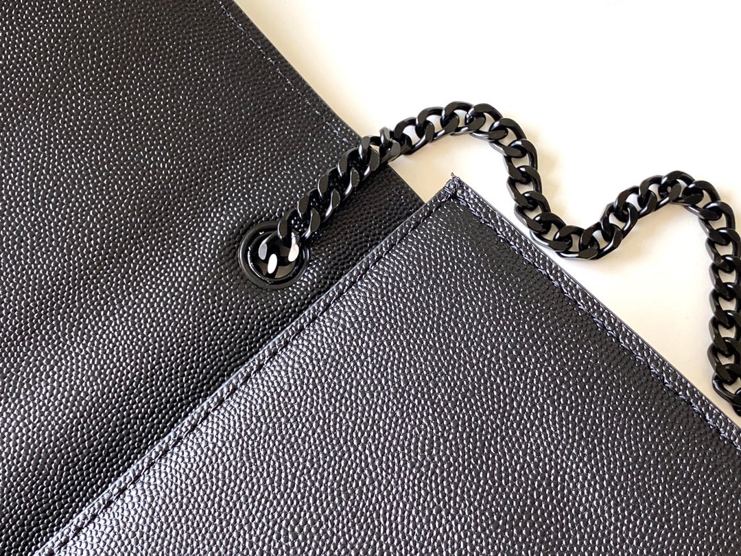 TOP Yves Saint Laurent YSL Classic Kate Monogram Medium Bag - All Black