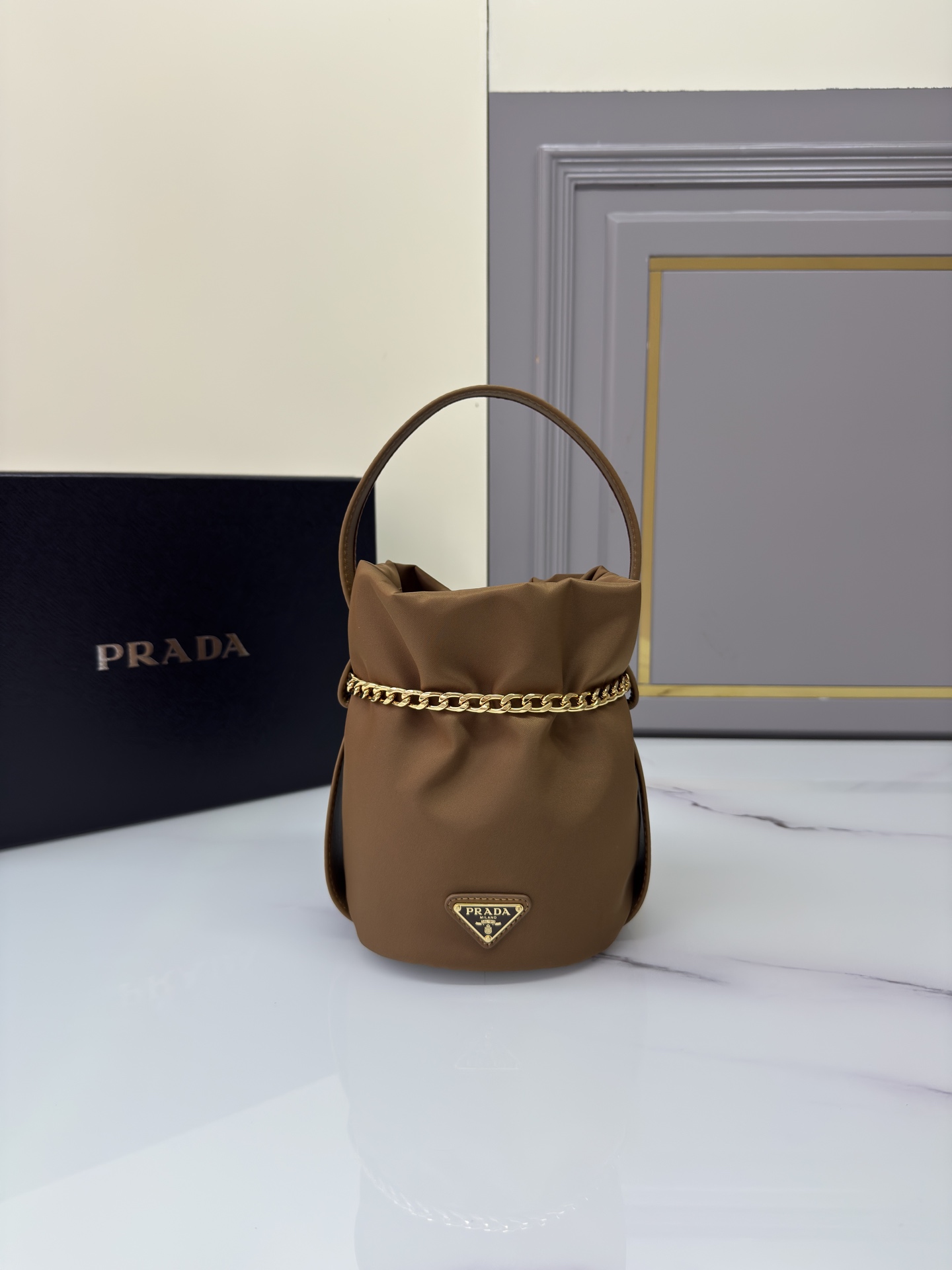 TOP PRADA Bucket Bags 14x20x15cm - 2 Colors