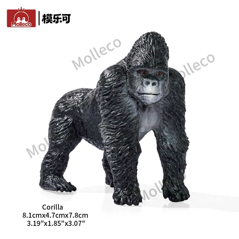Molleco Animal Figure Toys for Kids and Children  Gorilla CP044