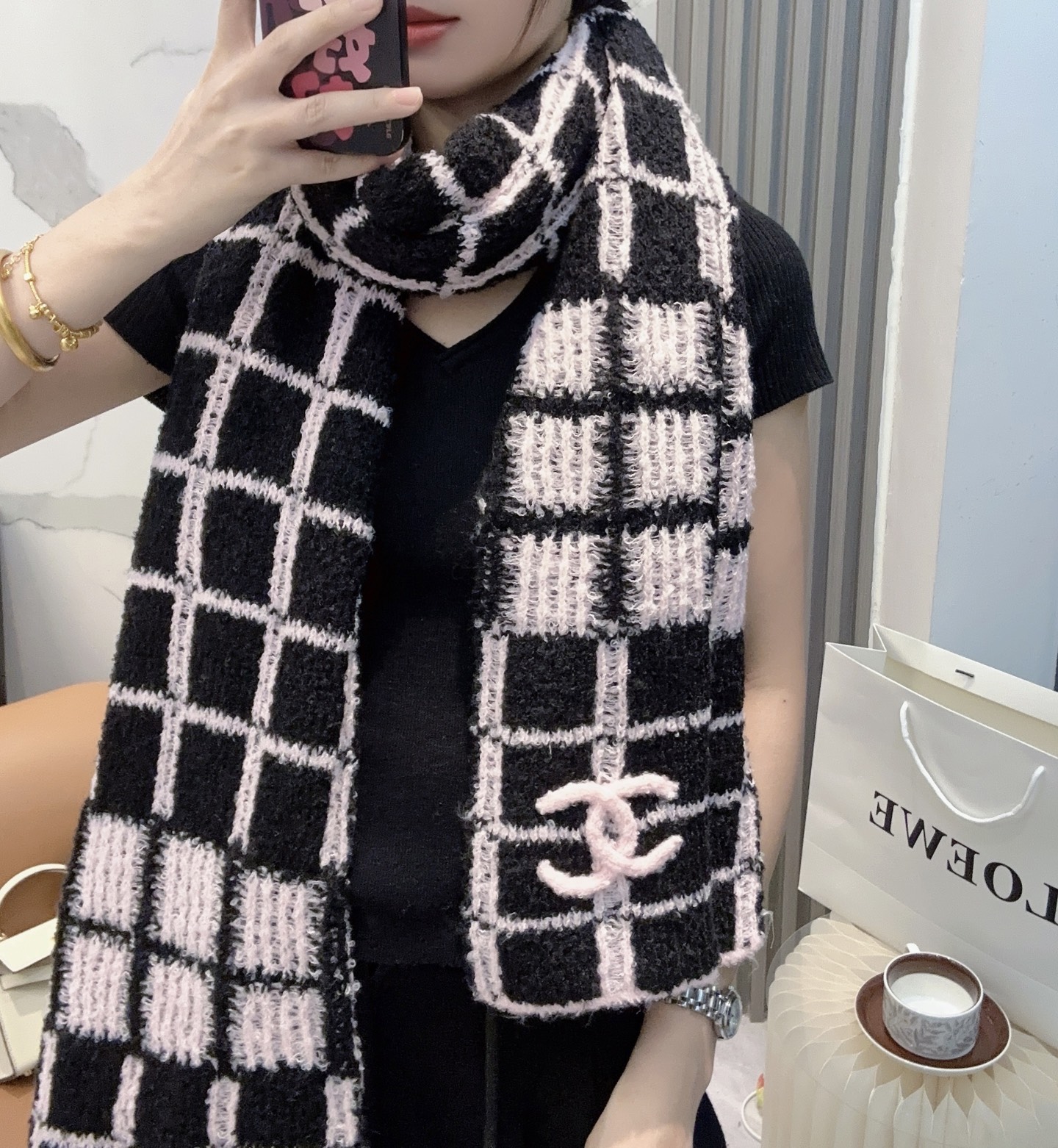 TOP CHANEL Scarf - 2 Colors
