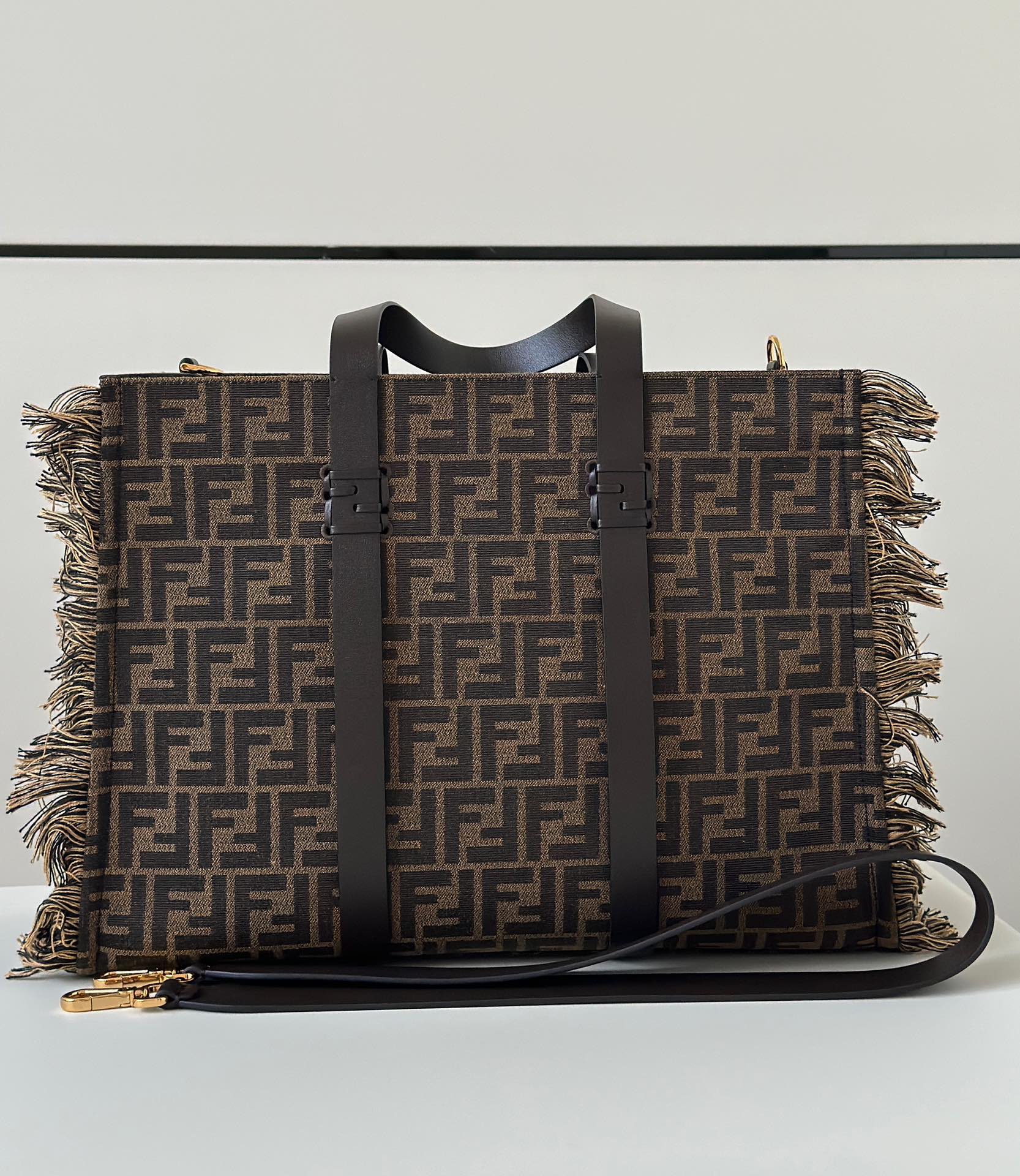 TOP FENDI Tote Bag 40x16x29cm - Brown