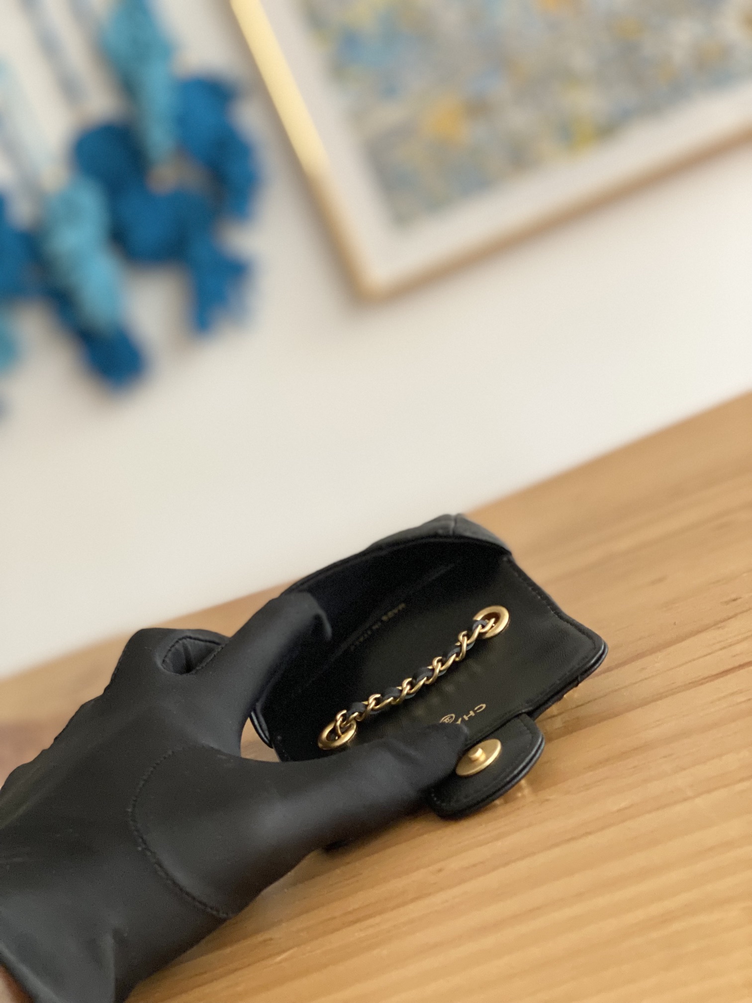 TOP CHANEL Mini Bag 11cm - Black