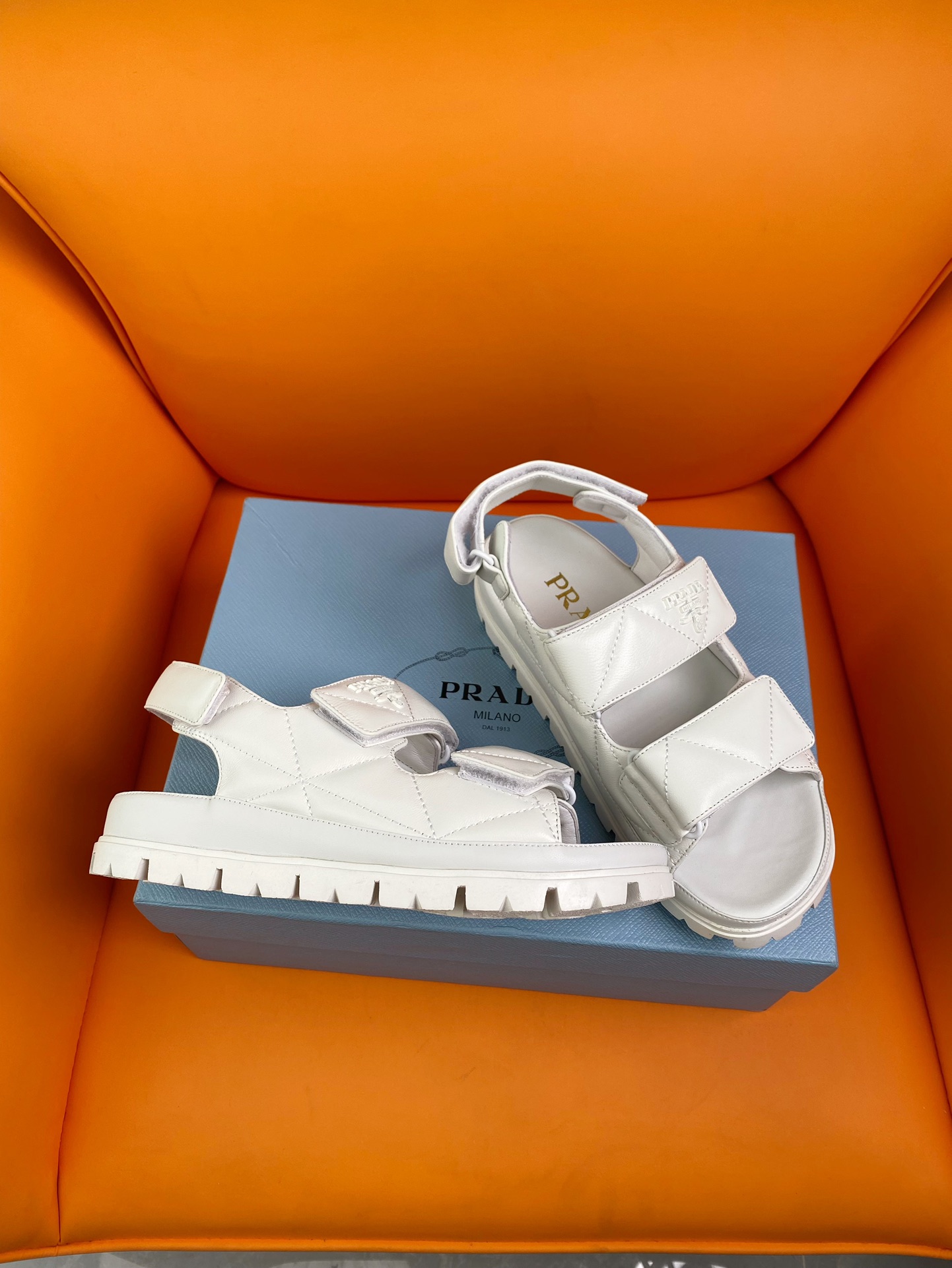 TOP PRADA Thick Sole Sandals - 5 Color