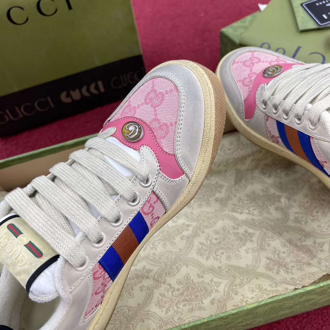 TOP GUCCI Classic Calfskin Sneaker Sneakers