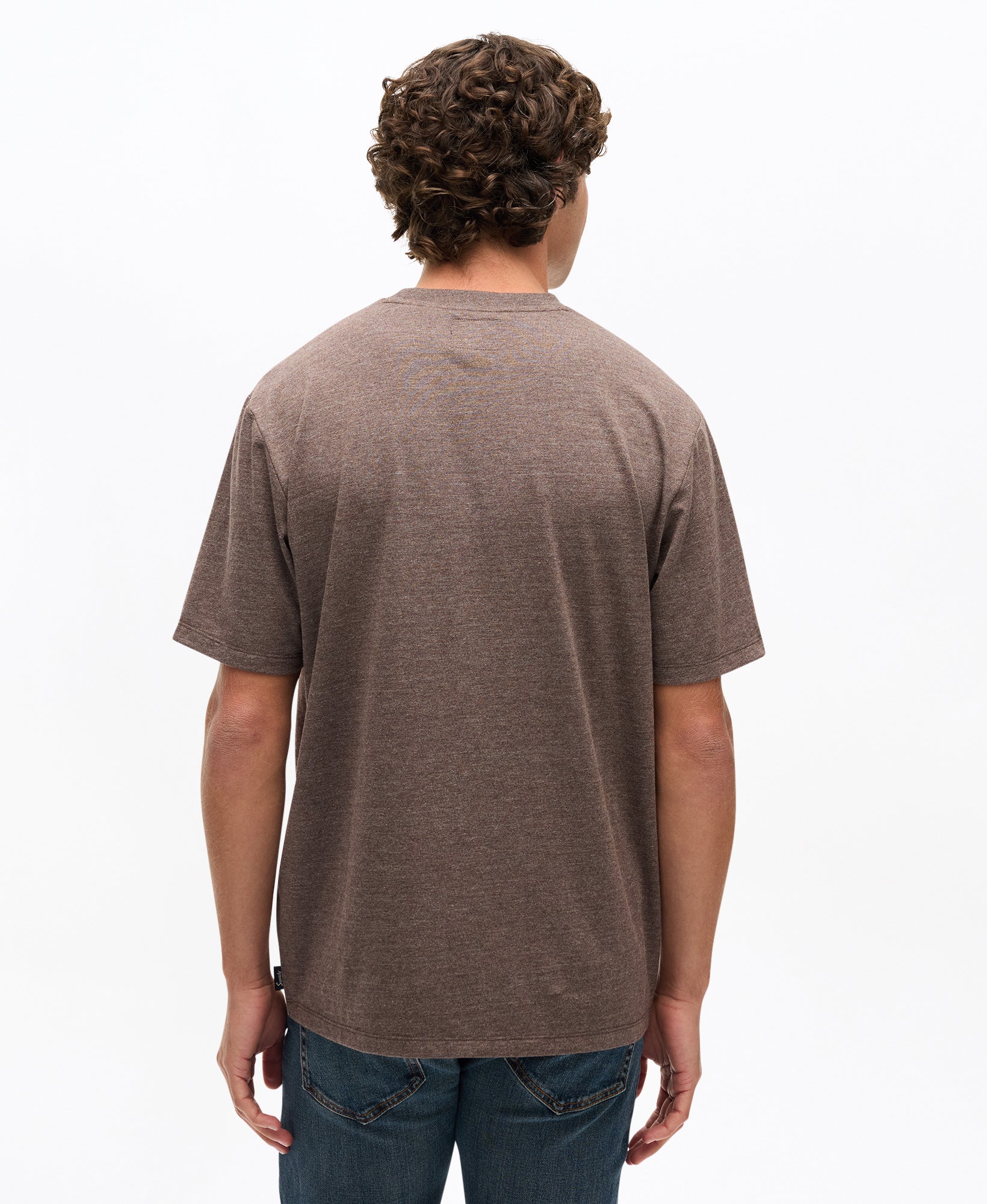 Retro Rock Graphic Tee | Cocoa Brown Marle