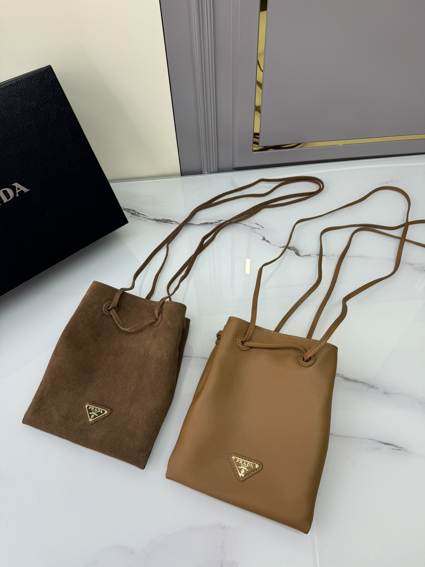 TOP PRADA Mini Diagonal Bag 17*20cm - 2 Colour