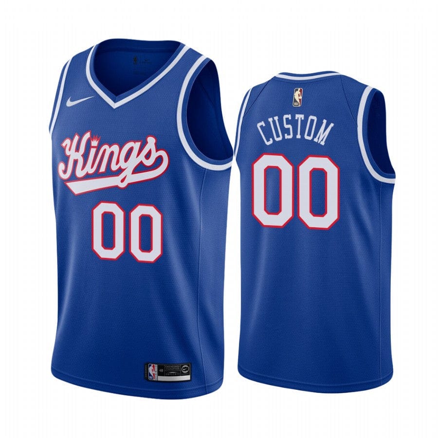Custom Sacramento Kings Throwback Jersey