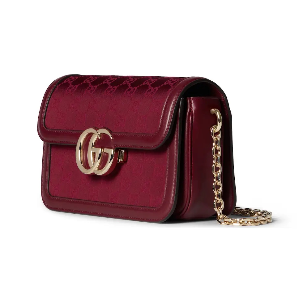 TOP GUCCI G*G Marmont Bag 21.5*14*9cm - Red