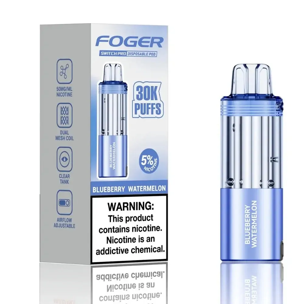 Foger Switch PRO 30K Replacement Pod (Device Battery Required)
