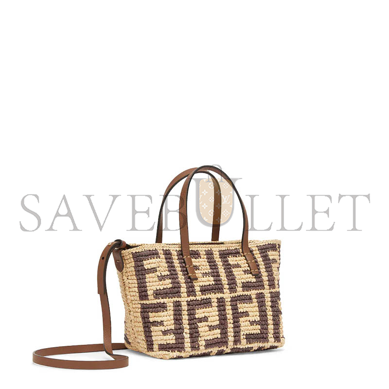 FENDI MINI ROLL 8BS096AS3BF1PII (15.5*13*11cm)