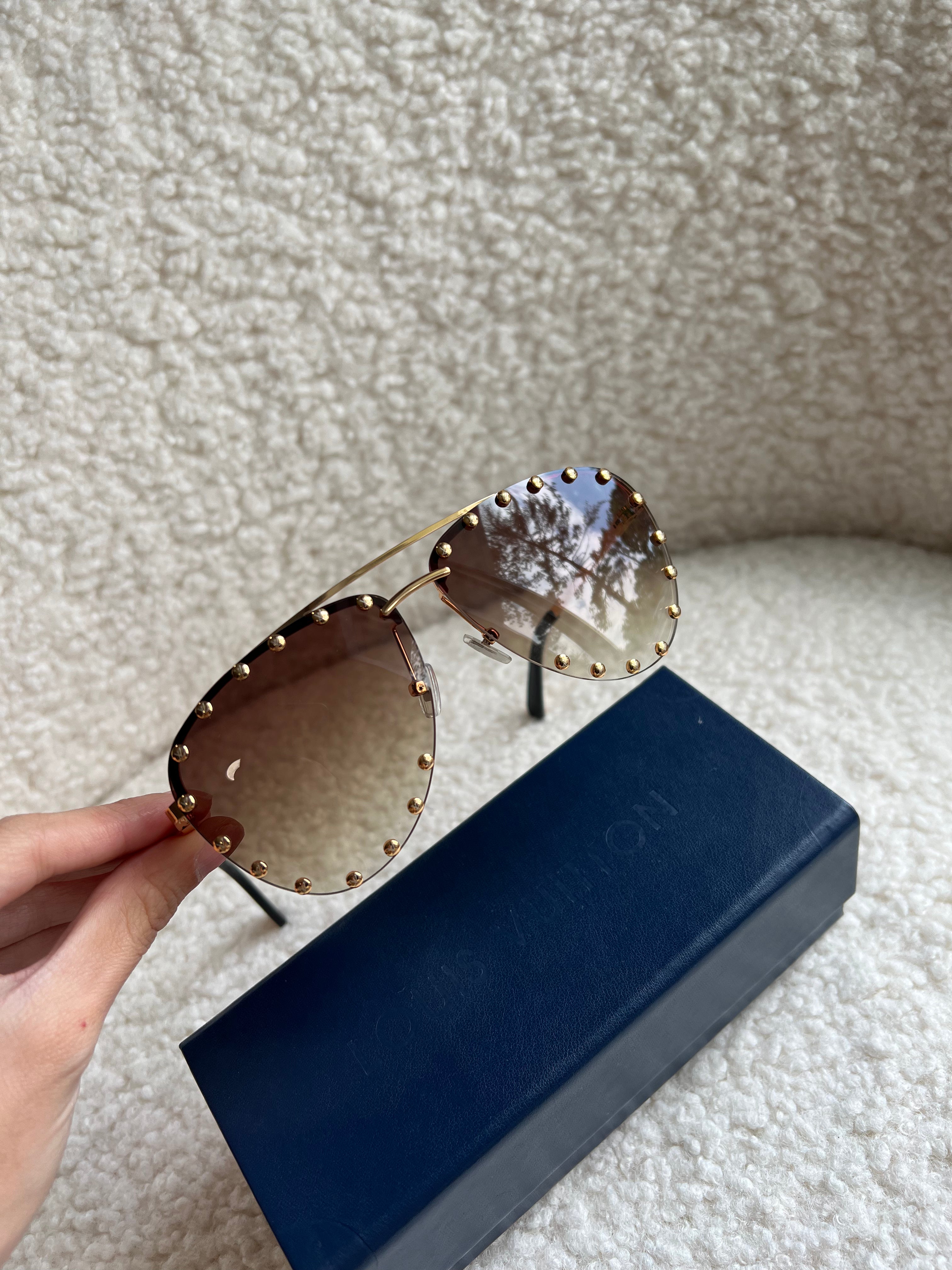 TOP Louis Vuitton LV L*V Party Aviator Sunglasses