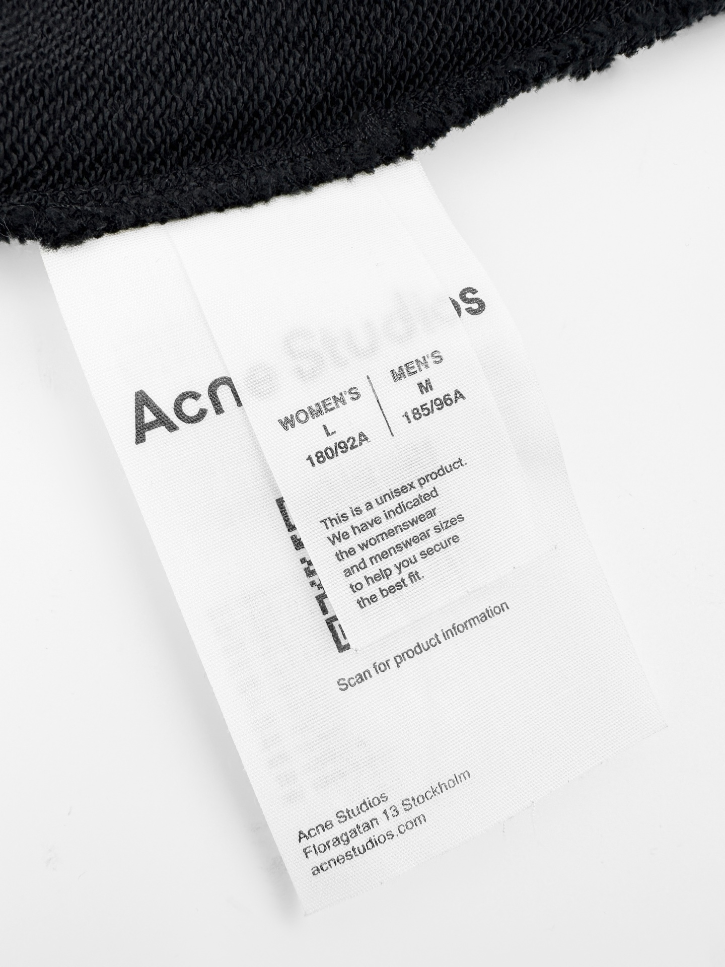 Acne Studios 喷绘做旧徽标棒球领夹克