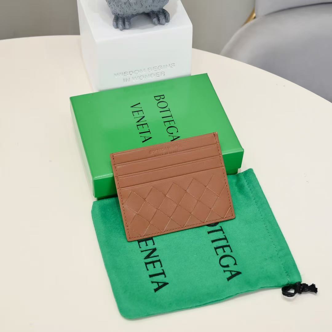 Bottega Veneta Intrecciato Credit Card Case (Replica)