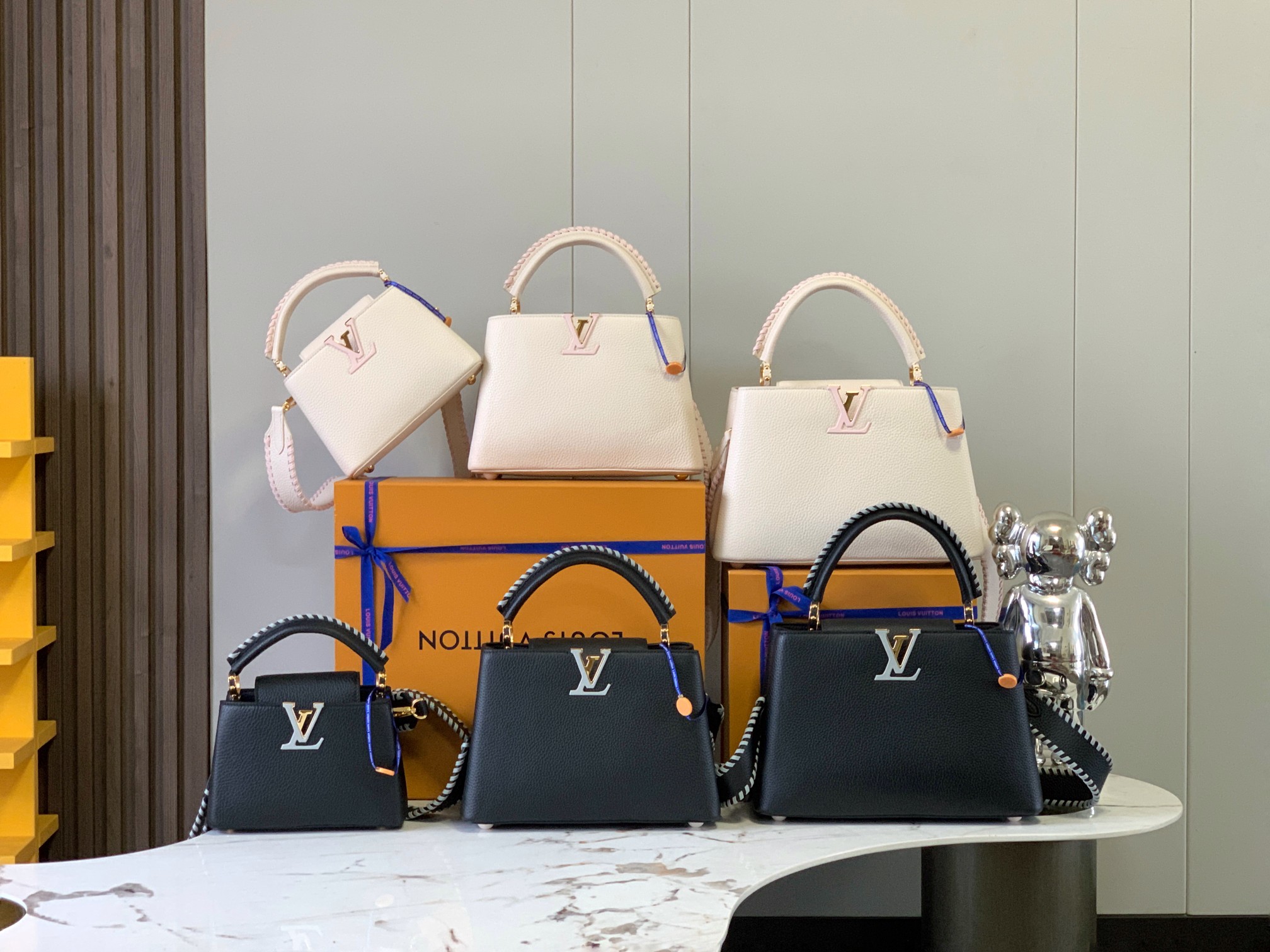TOP Louis Vuitton LV Braid Capucines Bag 3 Sizes - 2 Colors