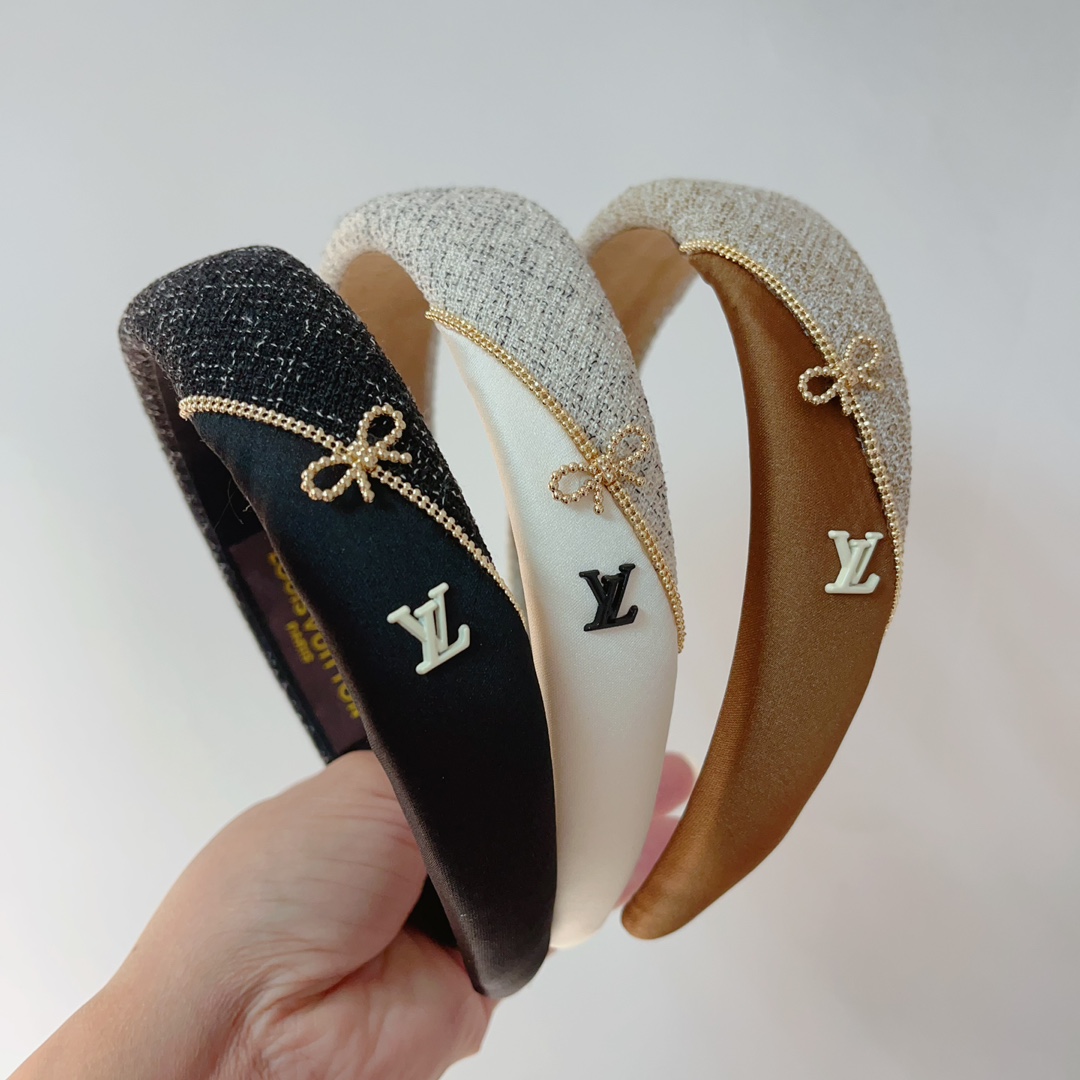 TOP Louis Vuitton LV Fashion Headband - 3 Colors