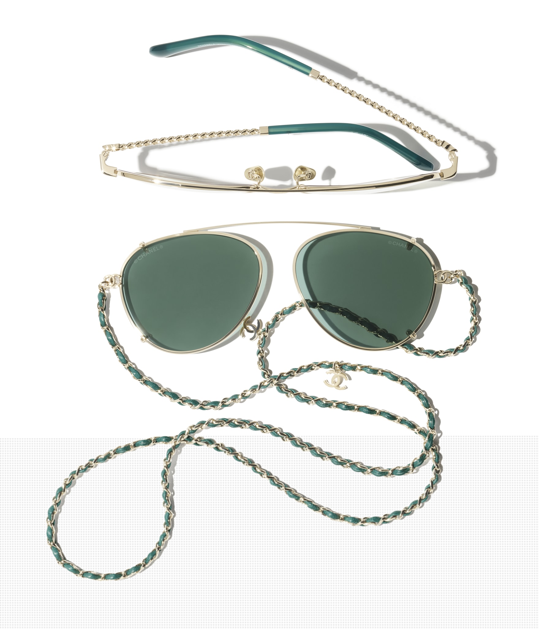 CHANEL Pilot Sunglasses A71739X27389L