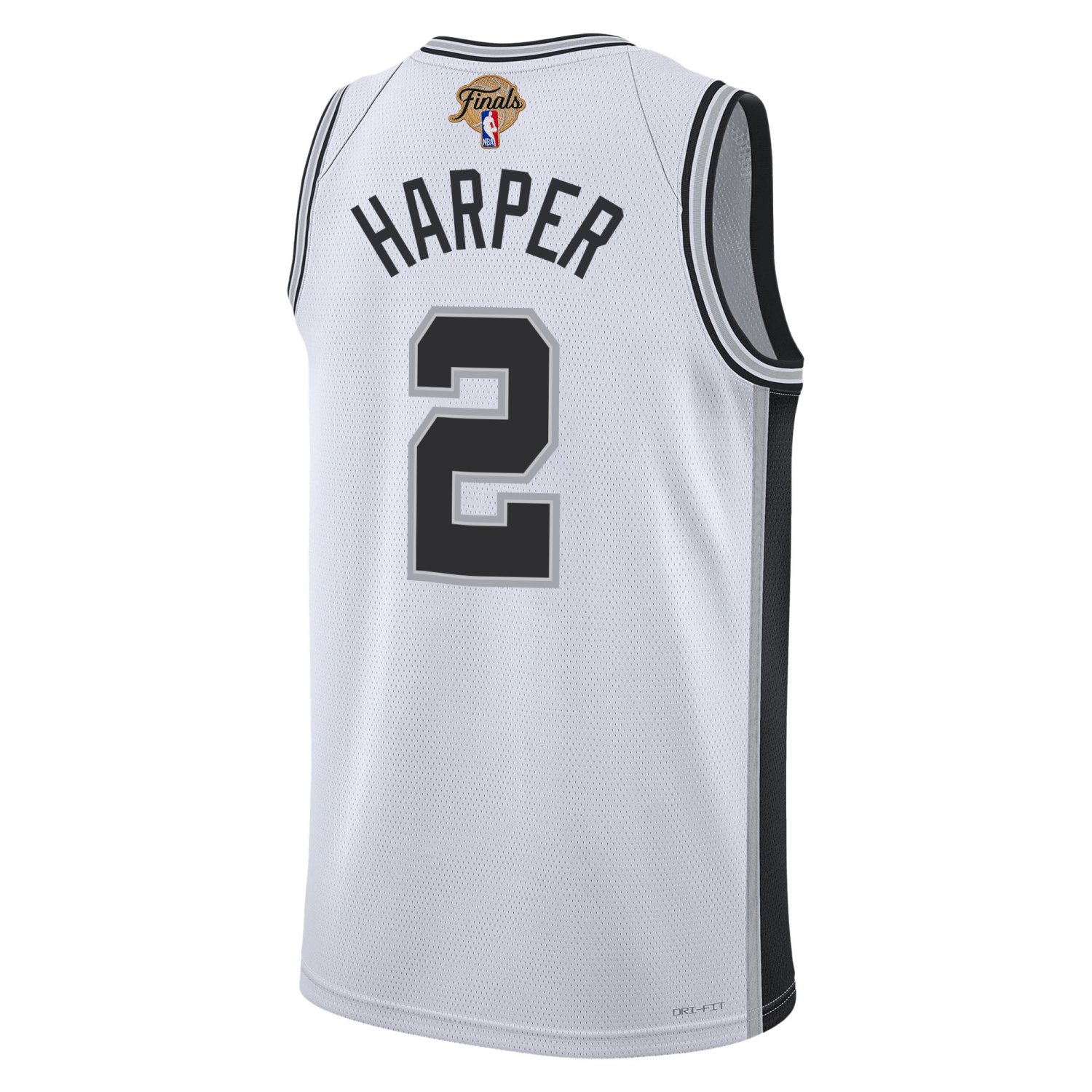 Dylan Harper San Antonio Spurs 2026 Finals Jersey - White