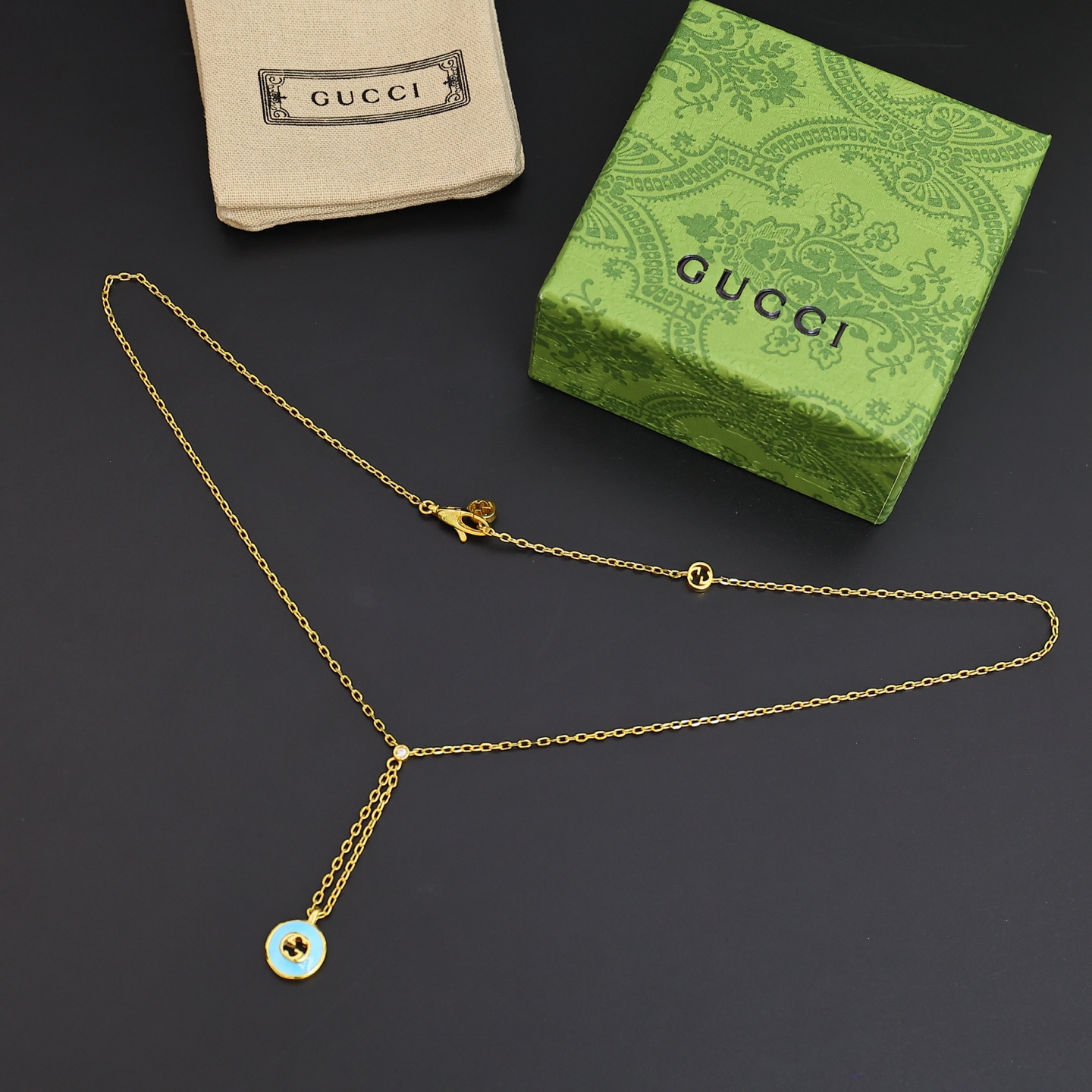 TOP GUCCI GG Necklace - 3 Color