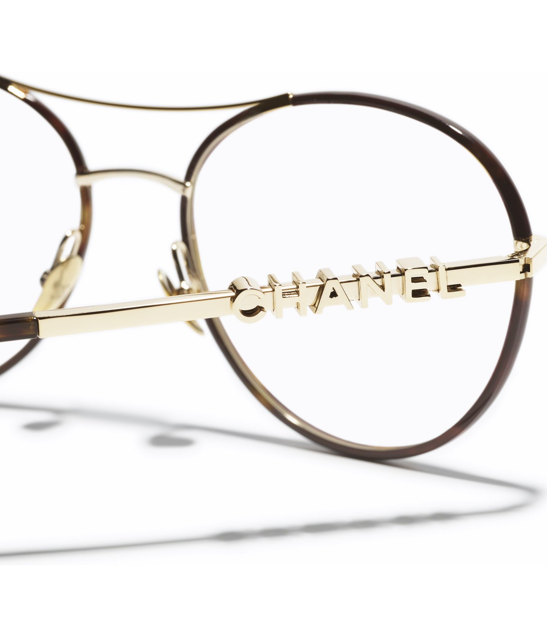 CHANEL Pilot Eyeglasses A75299X01060V