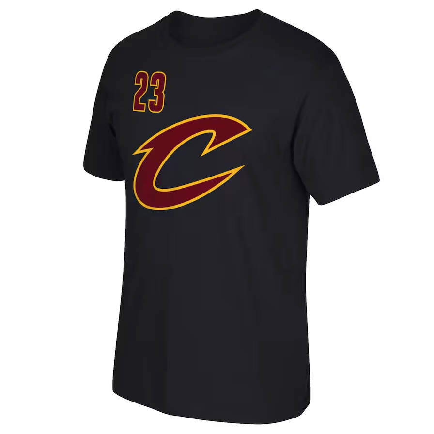 LeBron James Cleveland Cavaliers Net Number Jerseys - Black