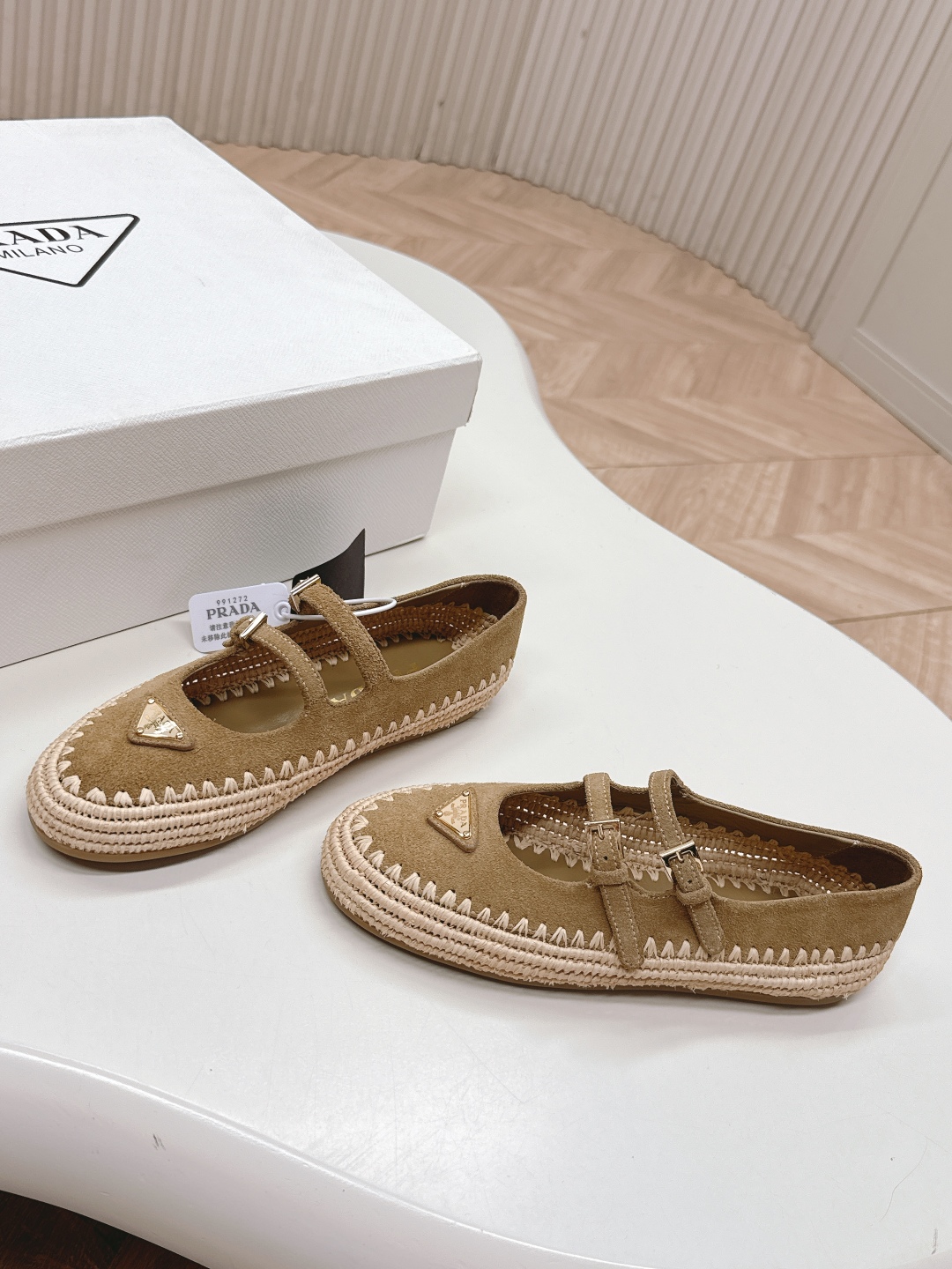 TOP PRADA Mary Jane Shoes - 4 Color