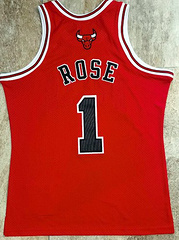 Derrick Rose Chicago Bulls Red 1 MN